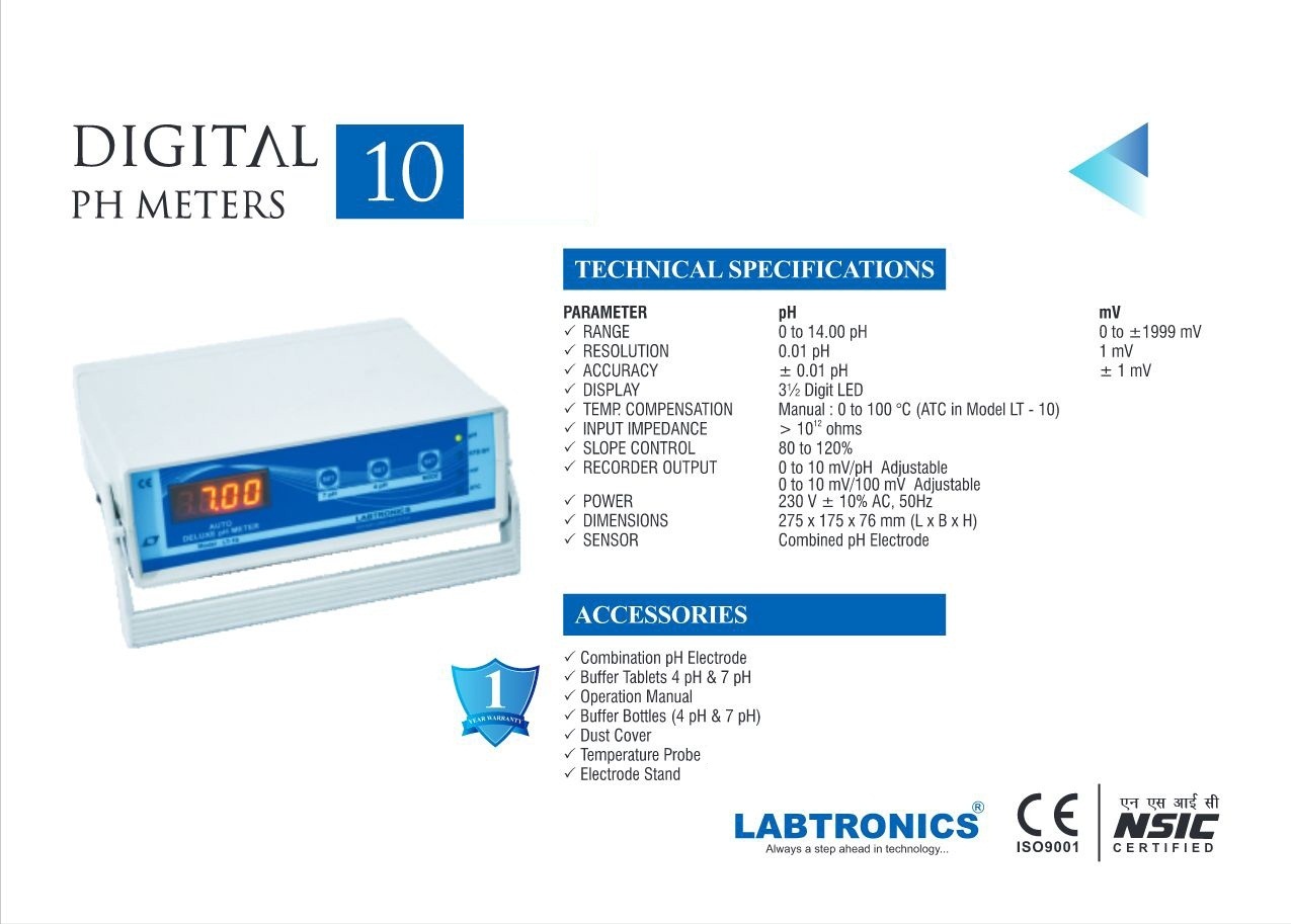 AUTO DELUXE PH METER 
