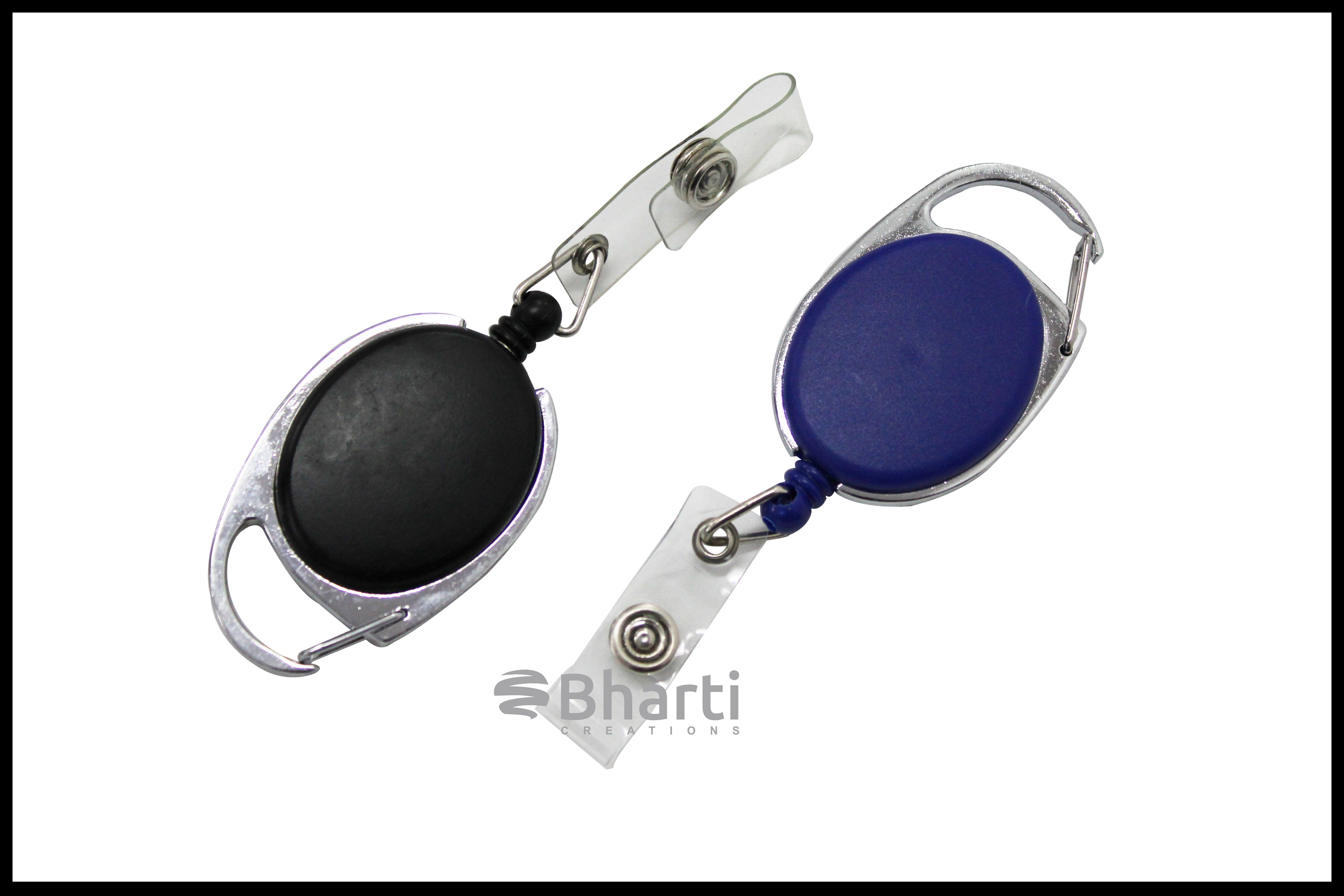 iDJET YoYo, Retractable Reel, Oval Shaped ID Badge Holder (ID Card Holder)