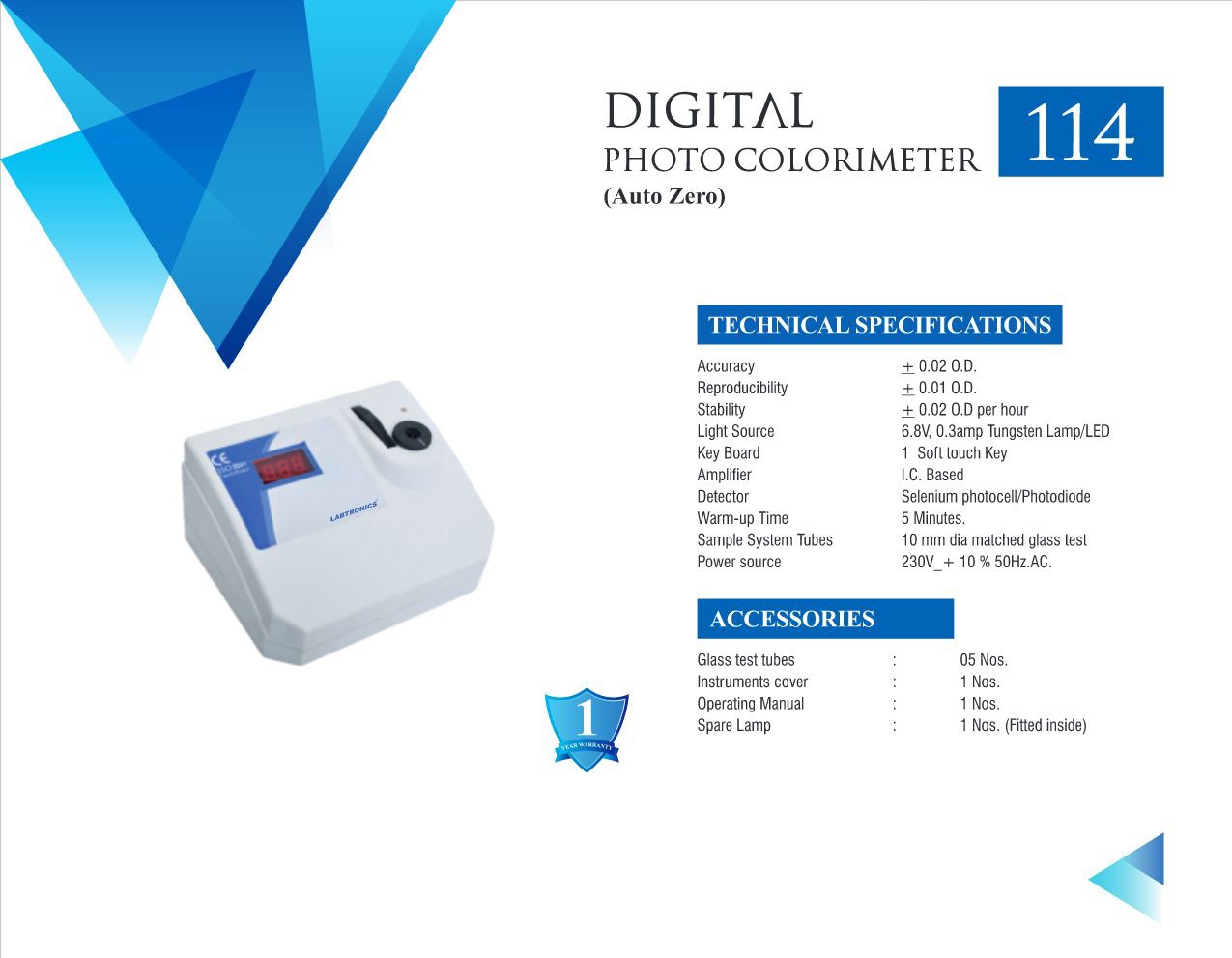 AUTO PHOTOCOLORIMETER