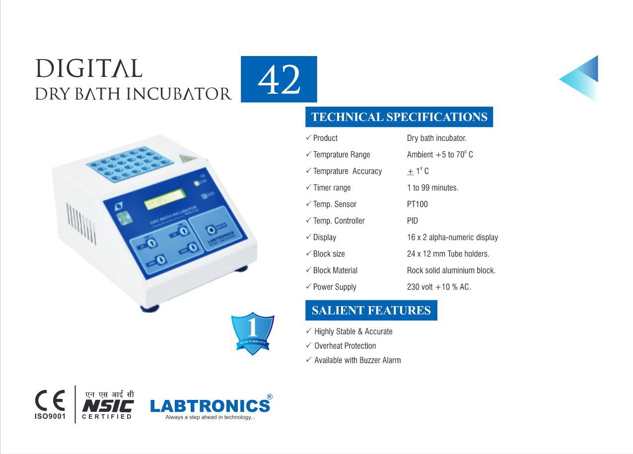 DRY BATH INCUBATOR