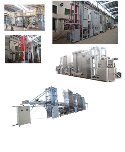 Webbing Pigment Continuous Dyeing and Finishing Machine