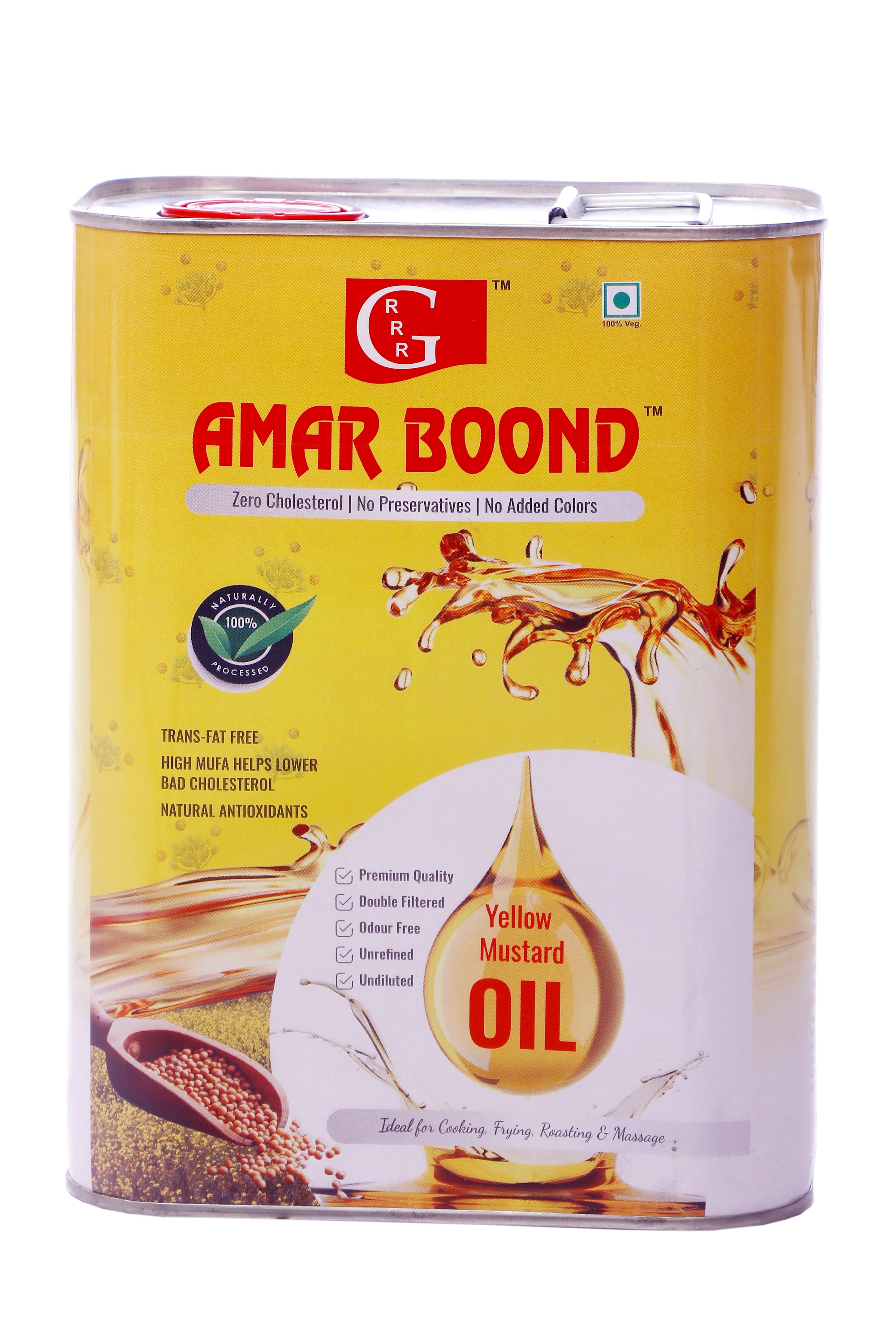 Amar Boond Yellow Mustard Oil