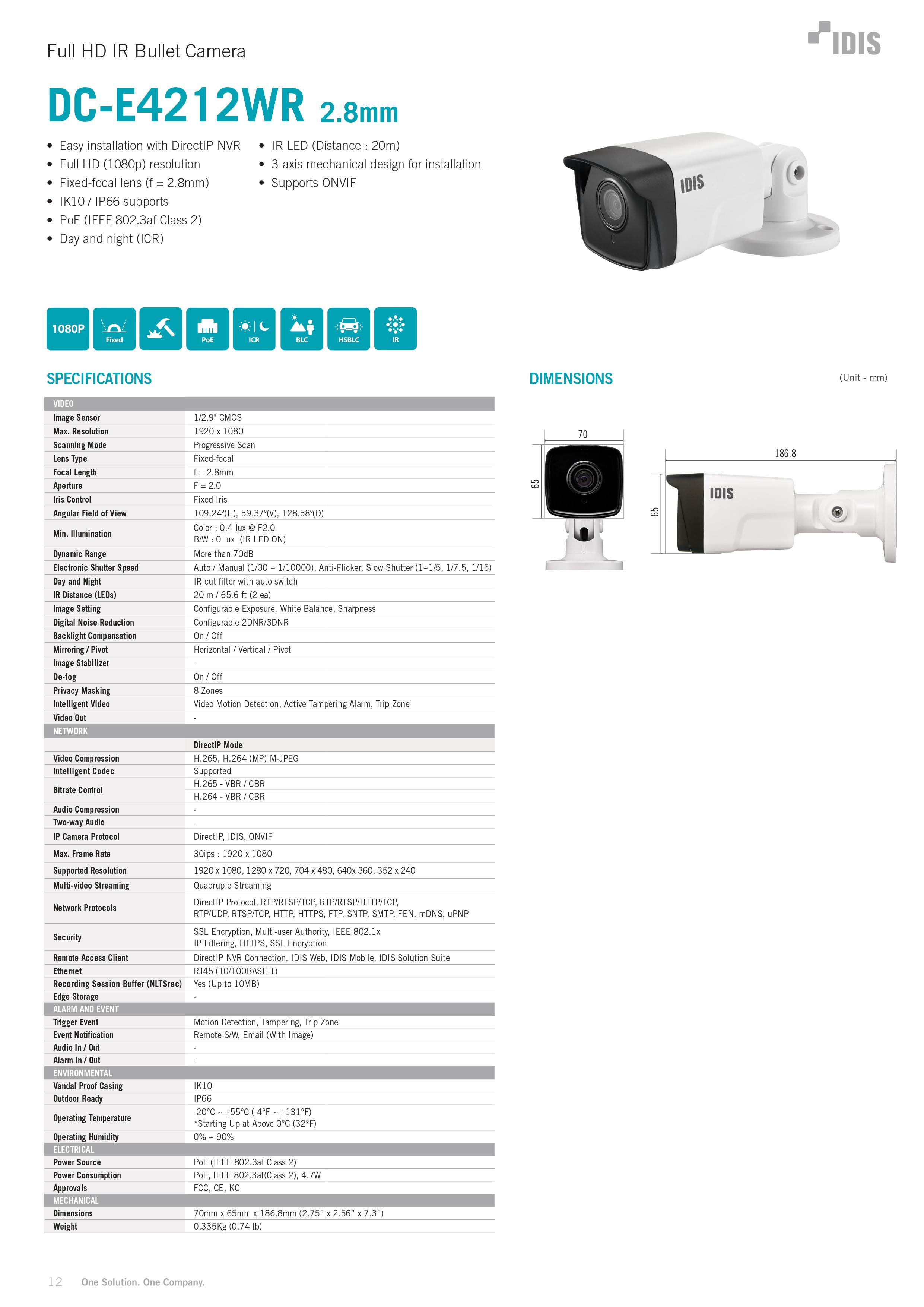 IR Bullet Camera