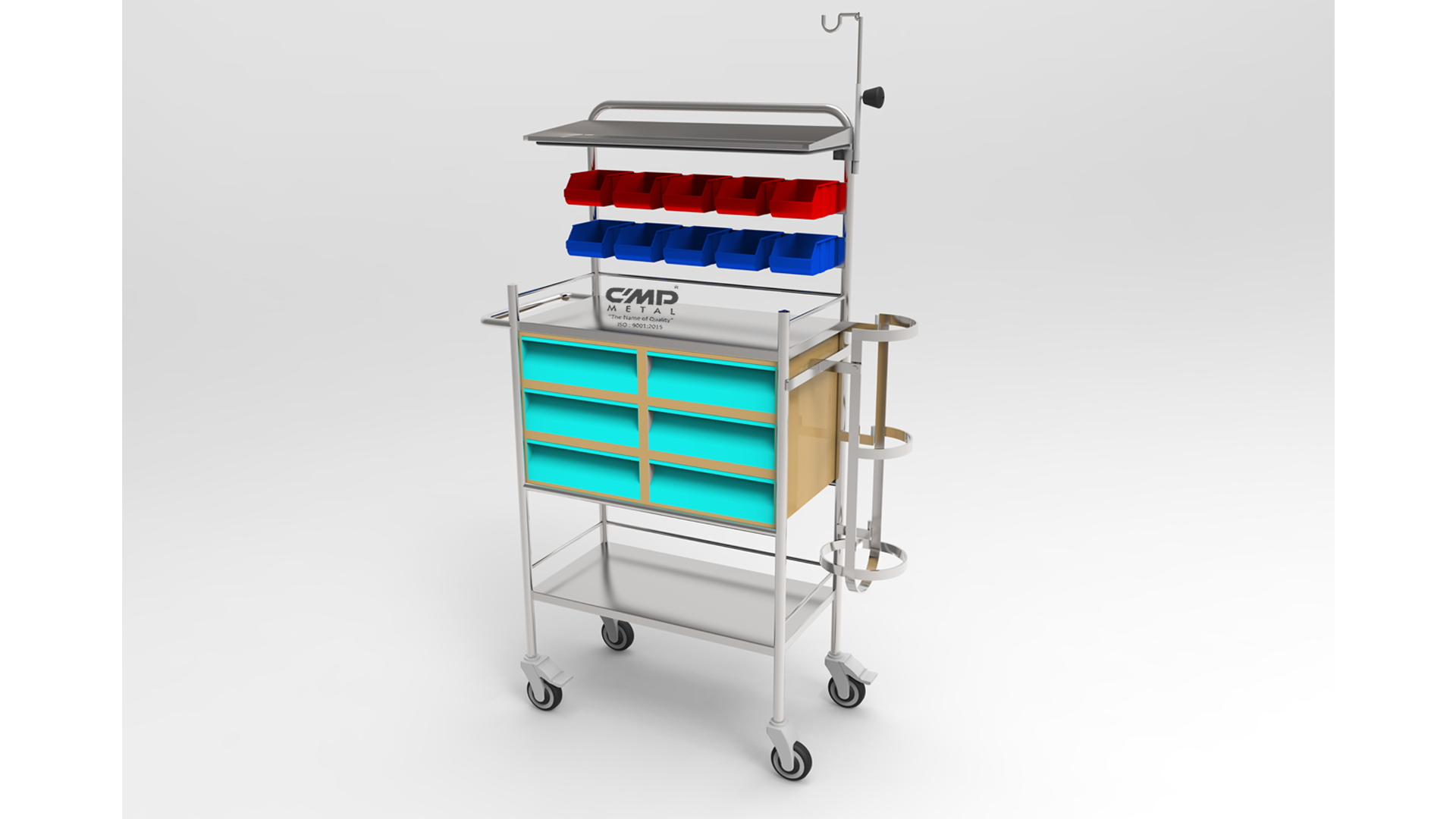 1500 - Crash Cart Trolley