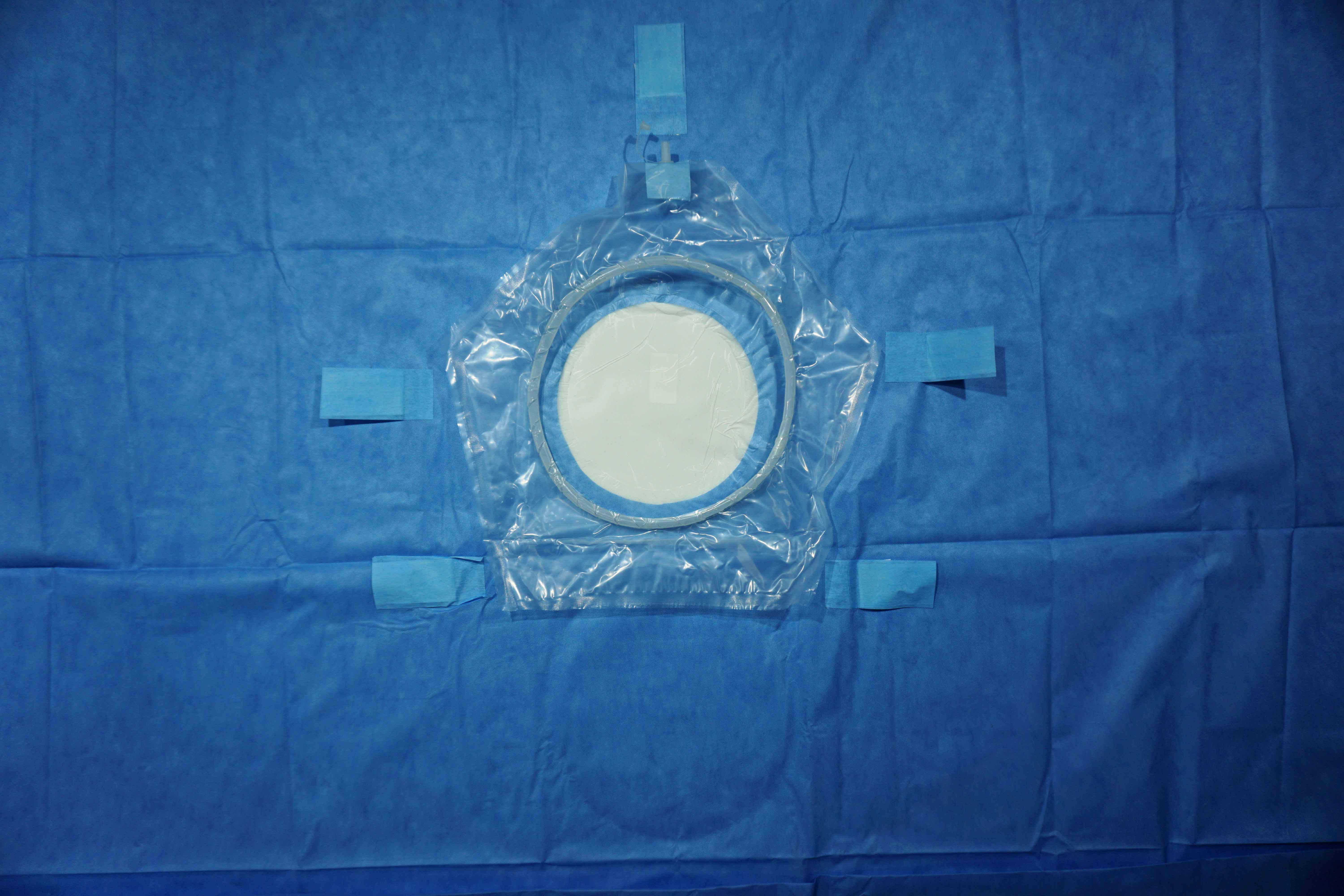 Craniotomy Drape with Funnel