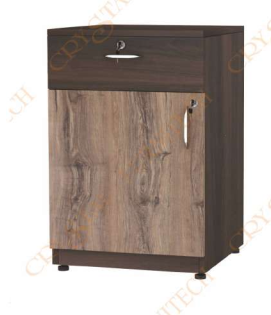 OZON PEDESTAL WITH 1 DRAWER & 1 SHUTTER 