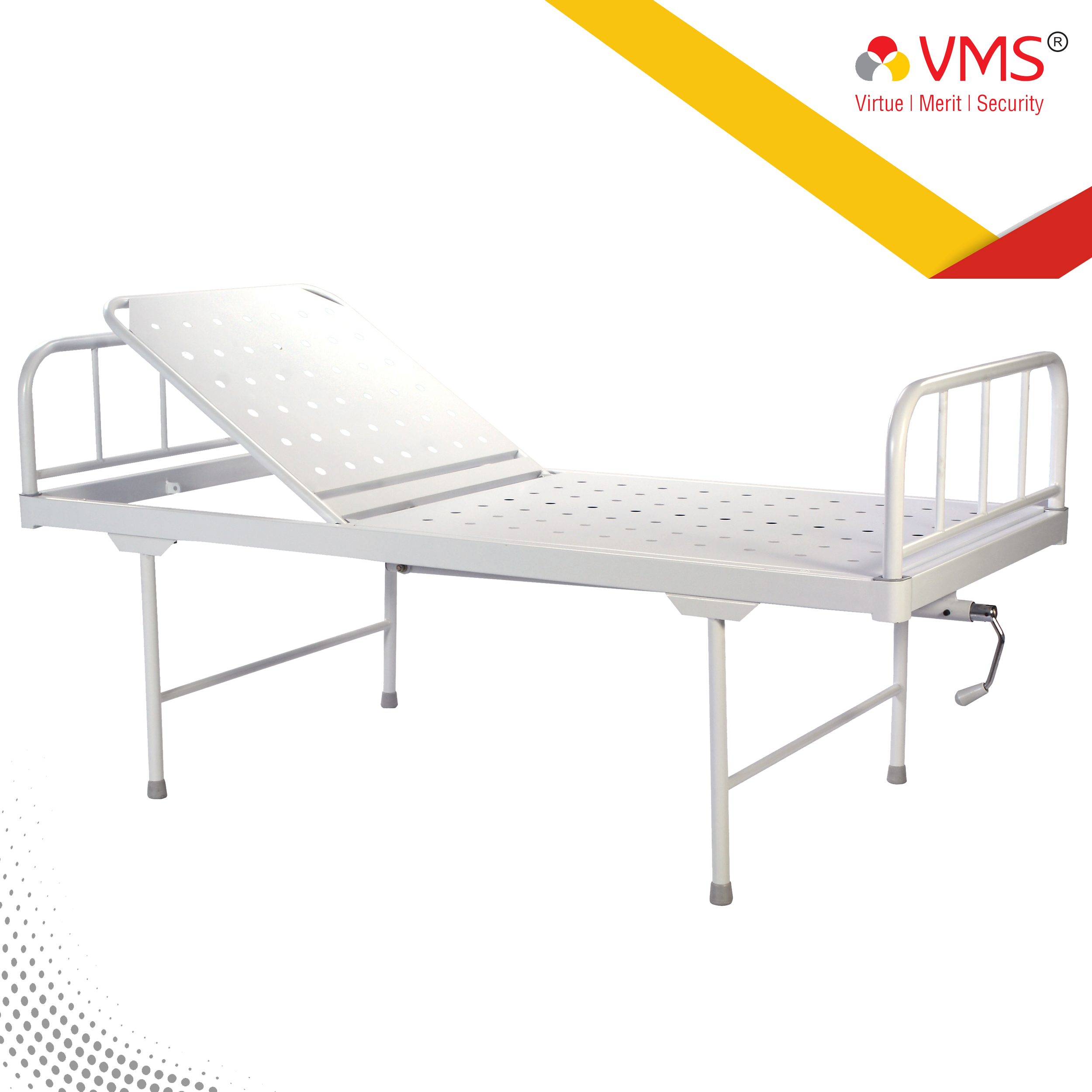 Semi Fowler Bed  With Removable Mild Steel head & foot boards