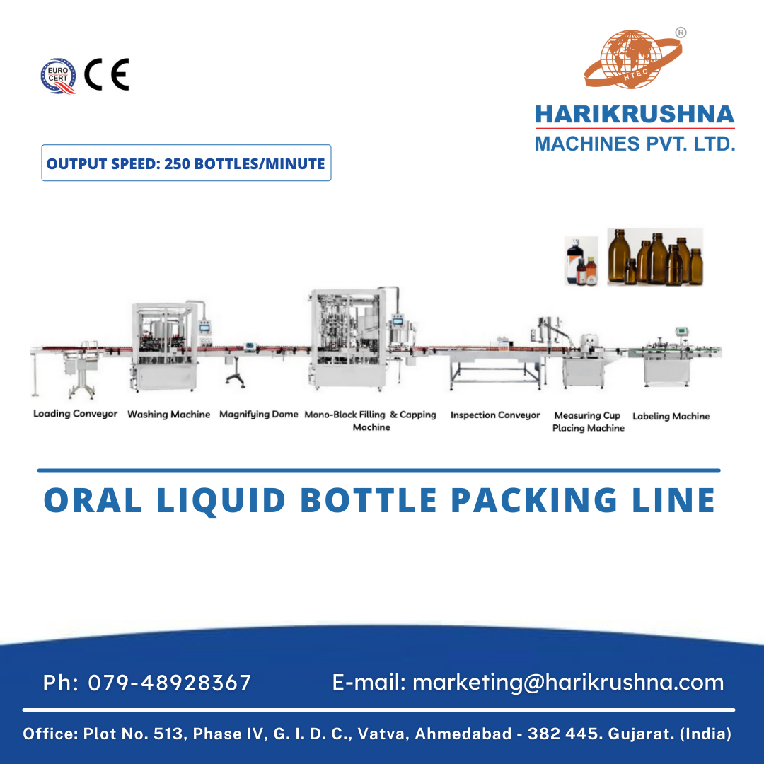 Sanitizer Liquid Packaging Line