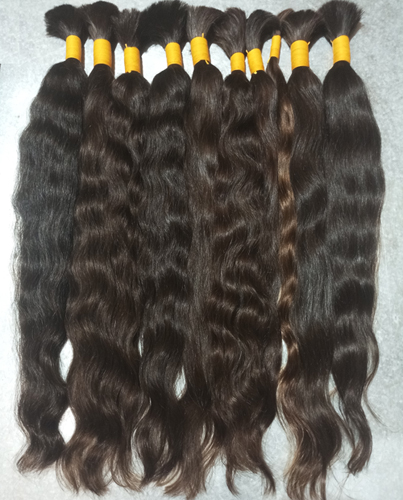 BROWN VIRGIN HUMAN HAIR