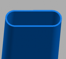 Oval Tube