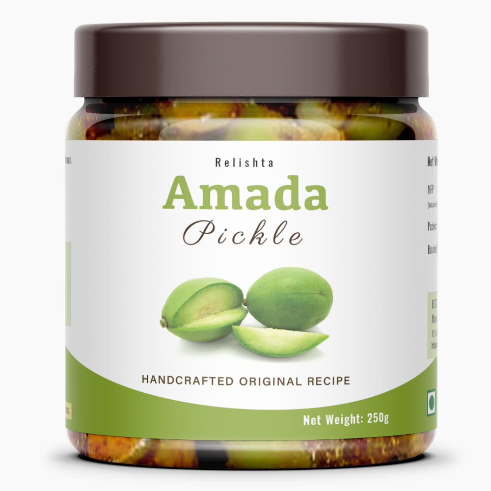 Amada Pickle 250g by RELISHTA - Handcrafted original recipe & Traditional Taste