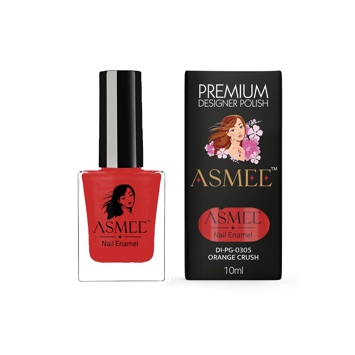 Gel Nail Polish- Orange Crush