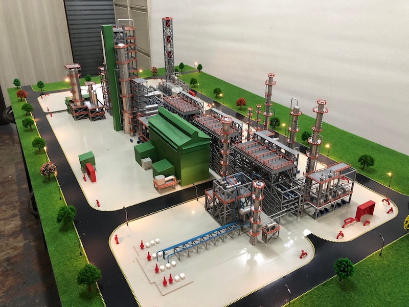 Plant model of refinery 