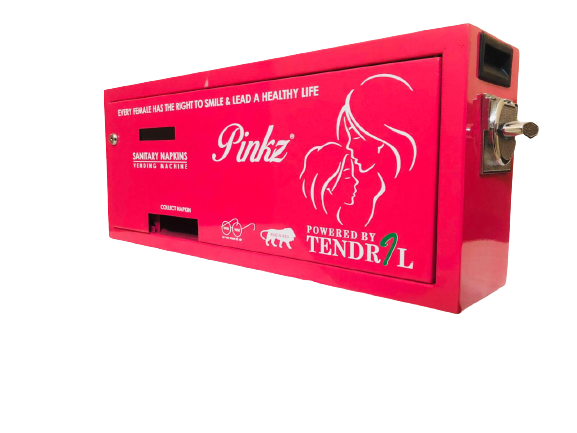 Sanitary Napkins Vending Machine Manual Coin Operated Small