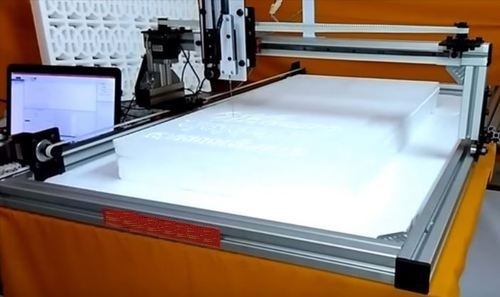 CNC Thermocol Hot knife design cutting machine