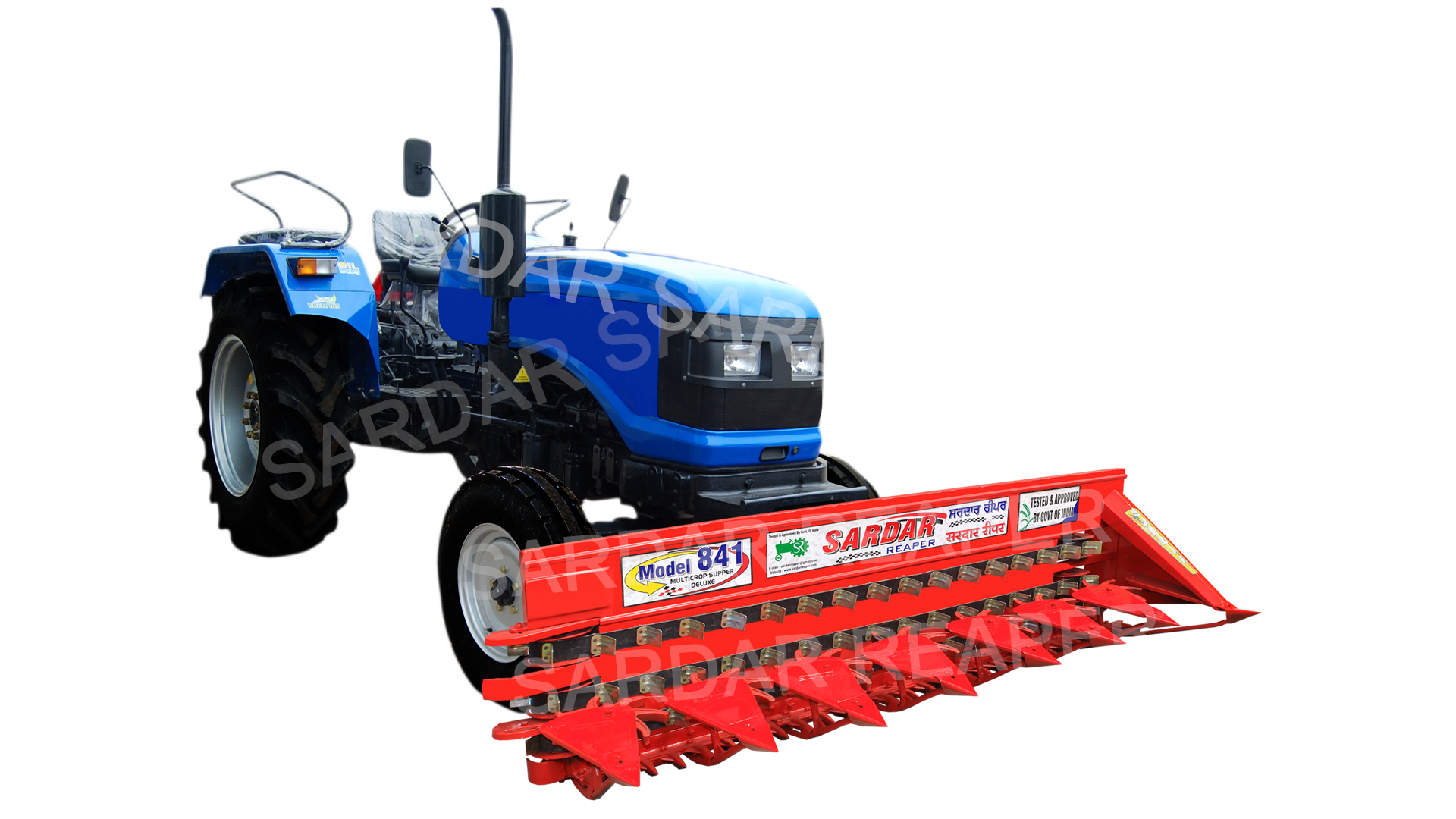 TRACTOR MOUNTED REAPER