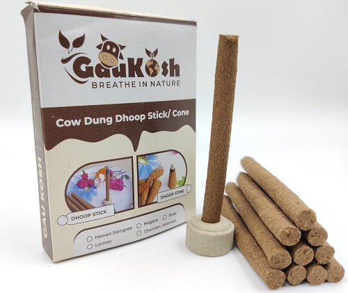 Cow dung Dhoop sticks