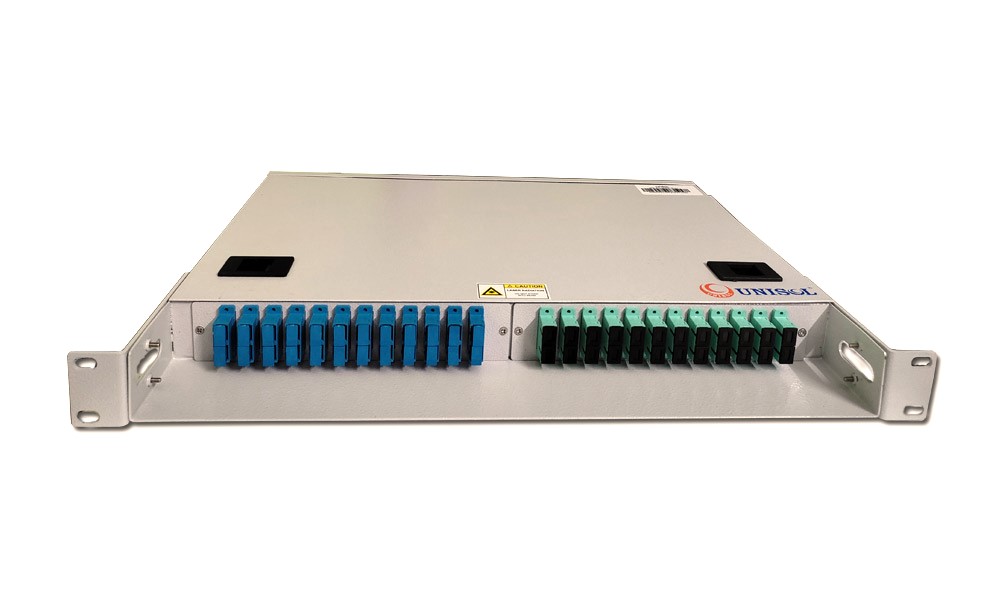 12 Port Standard Rack Mount Patch Panel/LIU |1U rackmount patch panel | Rackmount patch panel | Unisol