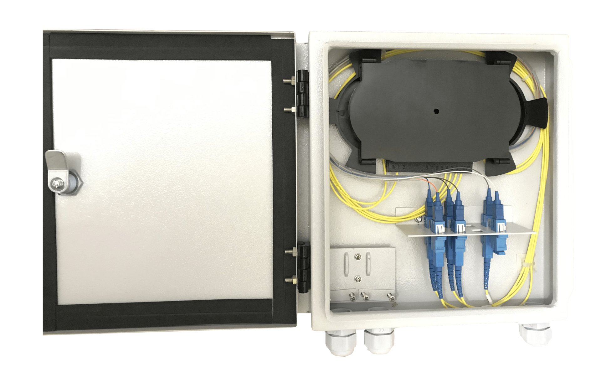4/6/8/12 port Wall Mount Termination Box | Wall mount fiber patch panel | Wall mount liu 