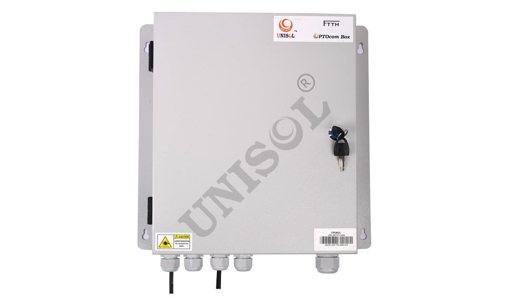 Wall mount patch panel | 24 port Wall mount termination box | Unisol