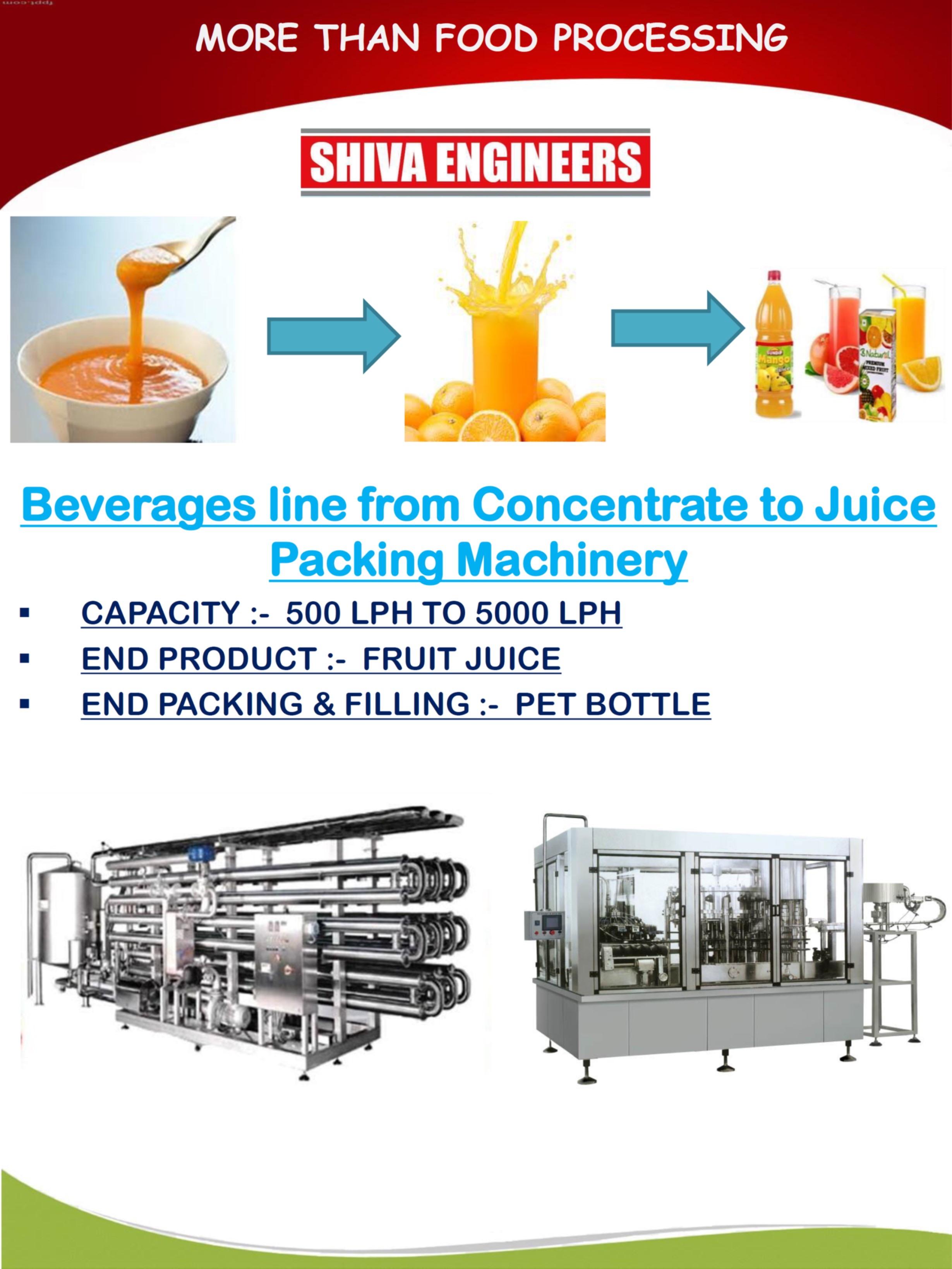 Ready to Serve Beverages /  Fruit Juice Processing Plant 