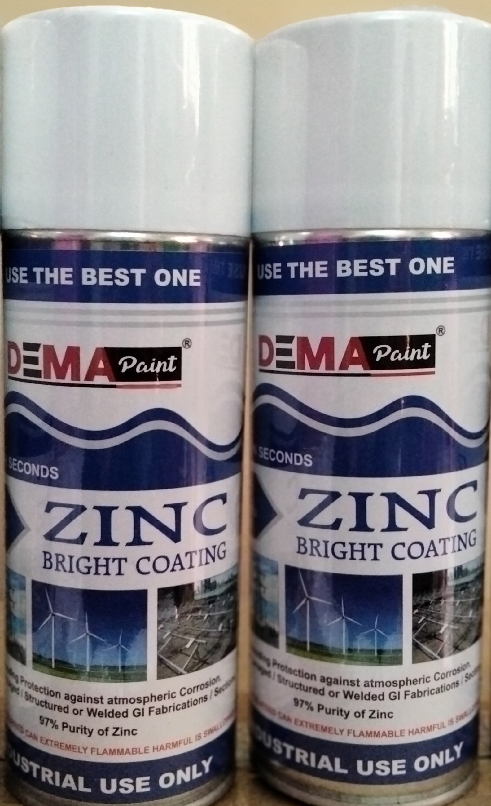 zinc bright coating paint