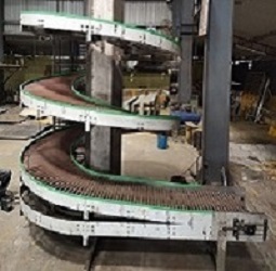 SS Power Spiral Conveyor Complete Bi- directional