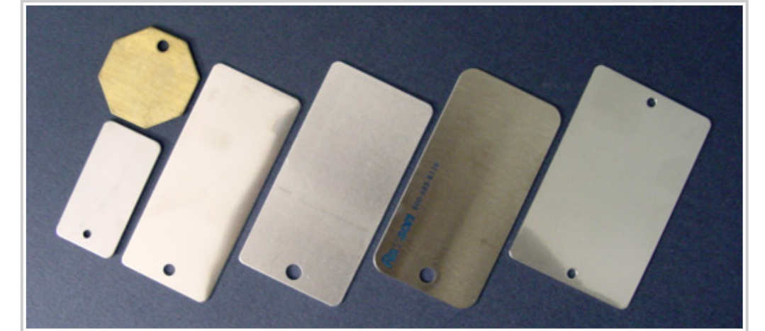 Blank Metal Tags