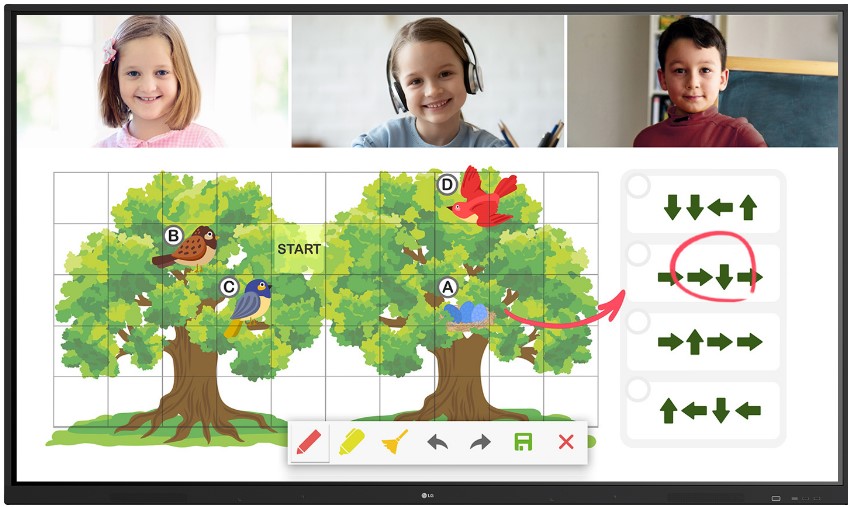 LG 86 INCH INTERACTIVE PANEL