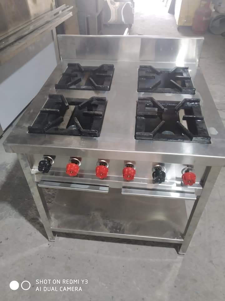 FOUR BURNER GAS RANGES