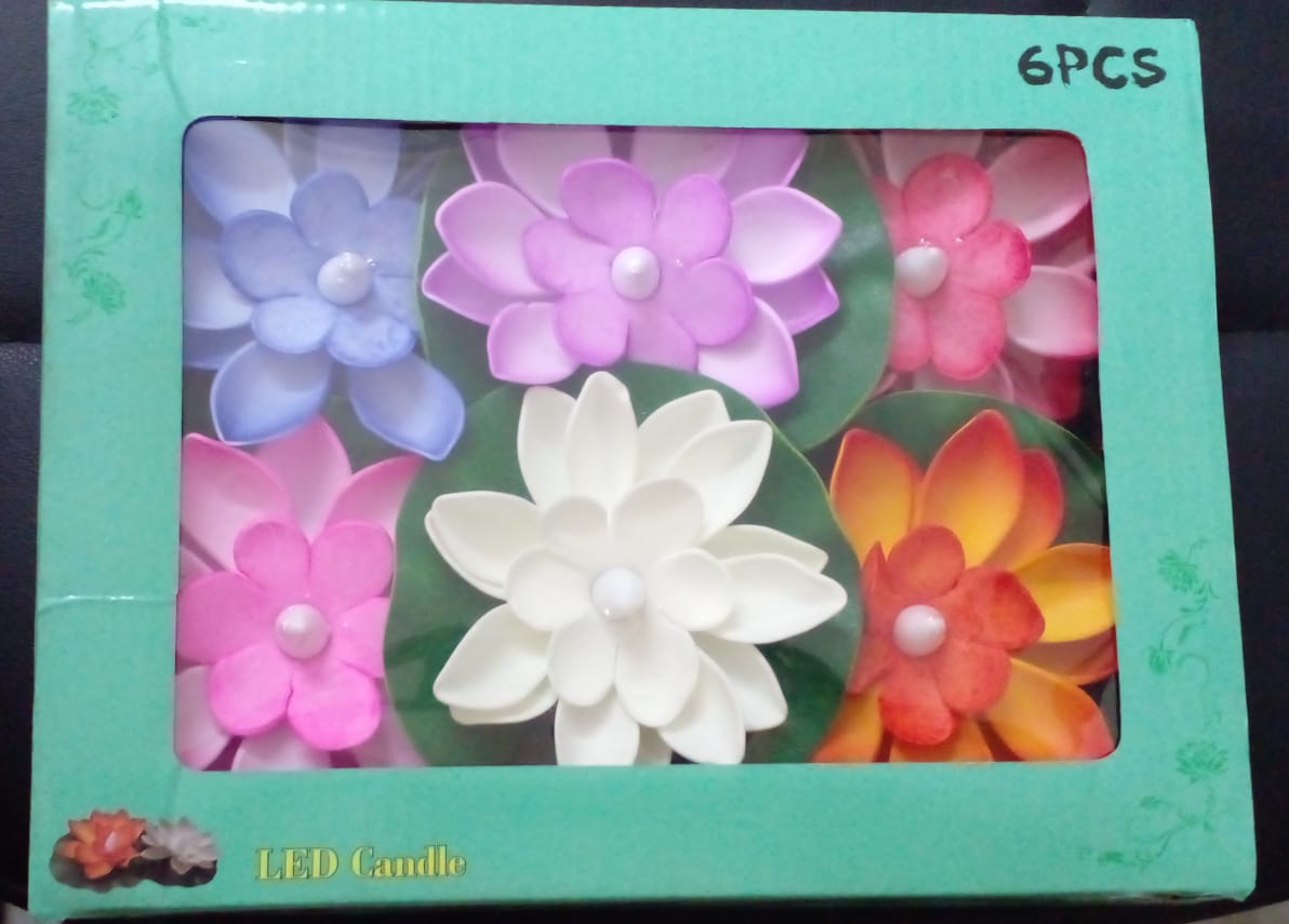 Flower Floating Lotus Led Candles
