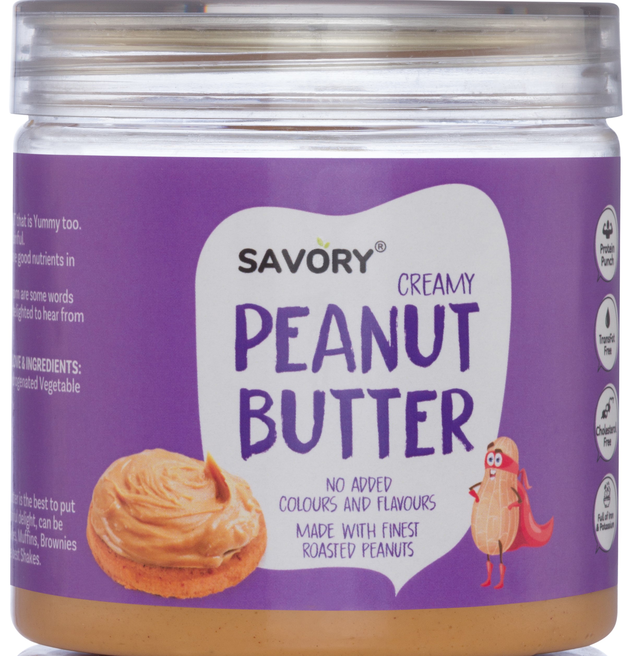 SAVORY Creamy Peanut Butter 400gm