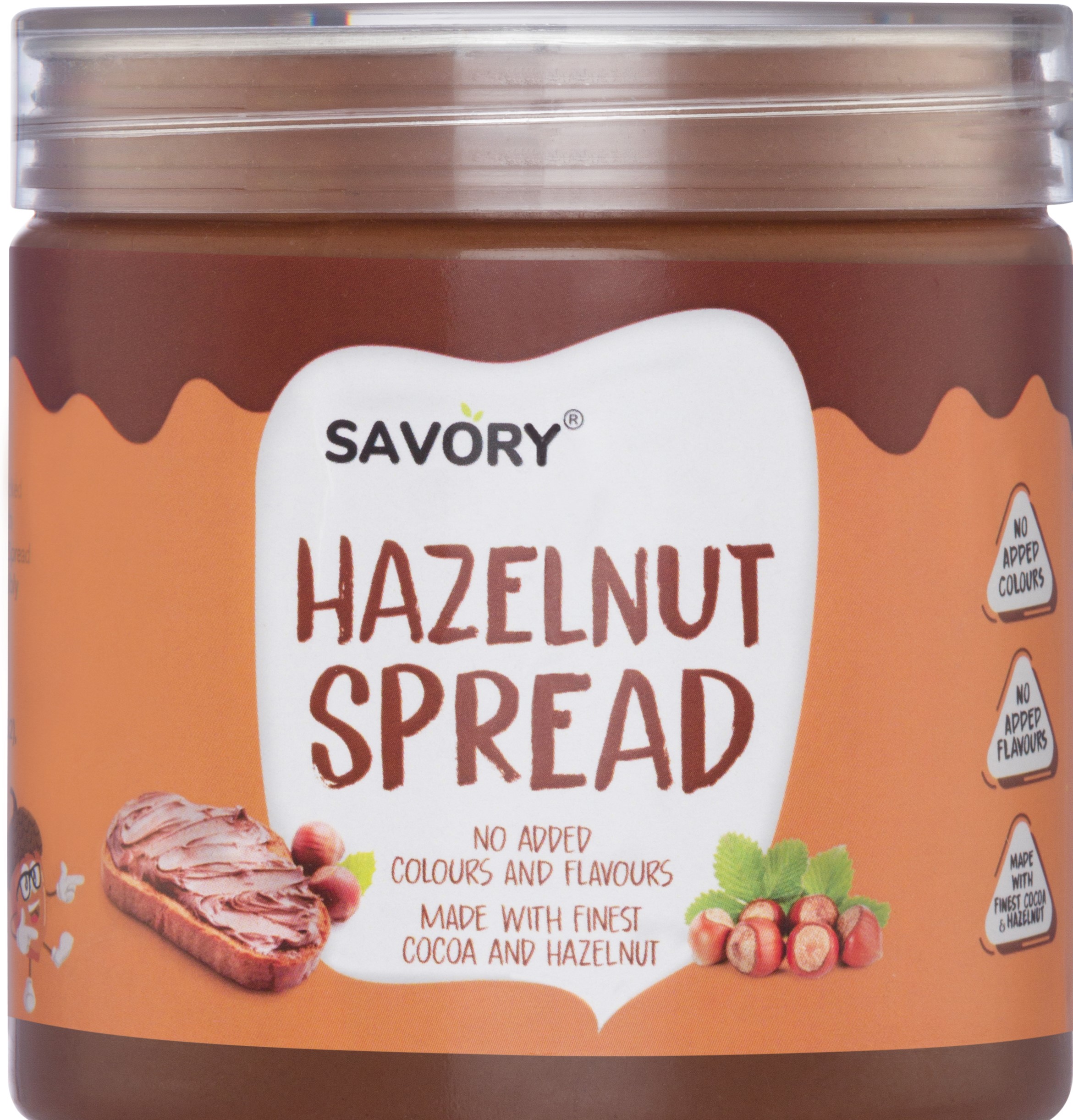 SAVORY Chocolate Hazelnut Spread 400gm