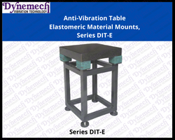 Anti-Vibration Table Elastomeric Material Mounts, Series DIT-E