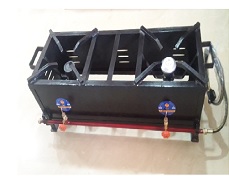DOUBLE BURNER GAS RANGE - MS