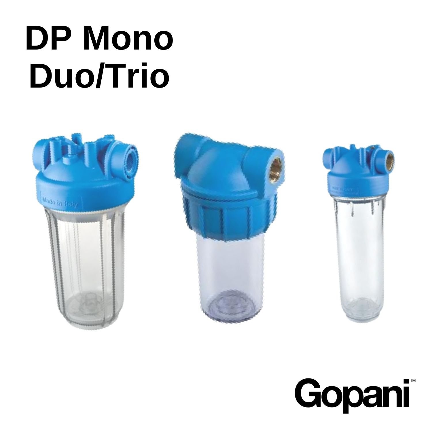 DP Water Filter housings for Reusable Cartridges Filter