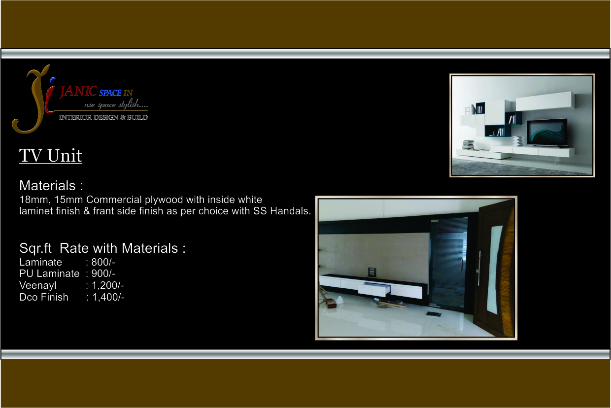 Modular TV Unit