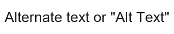 Alt-text writing