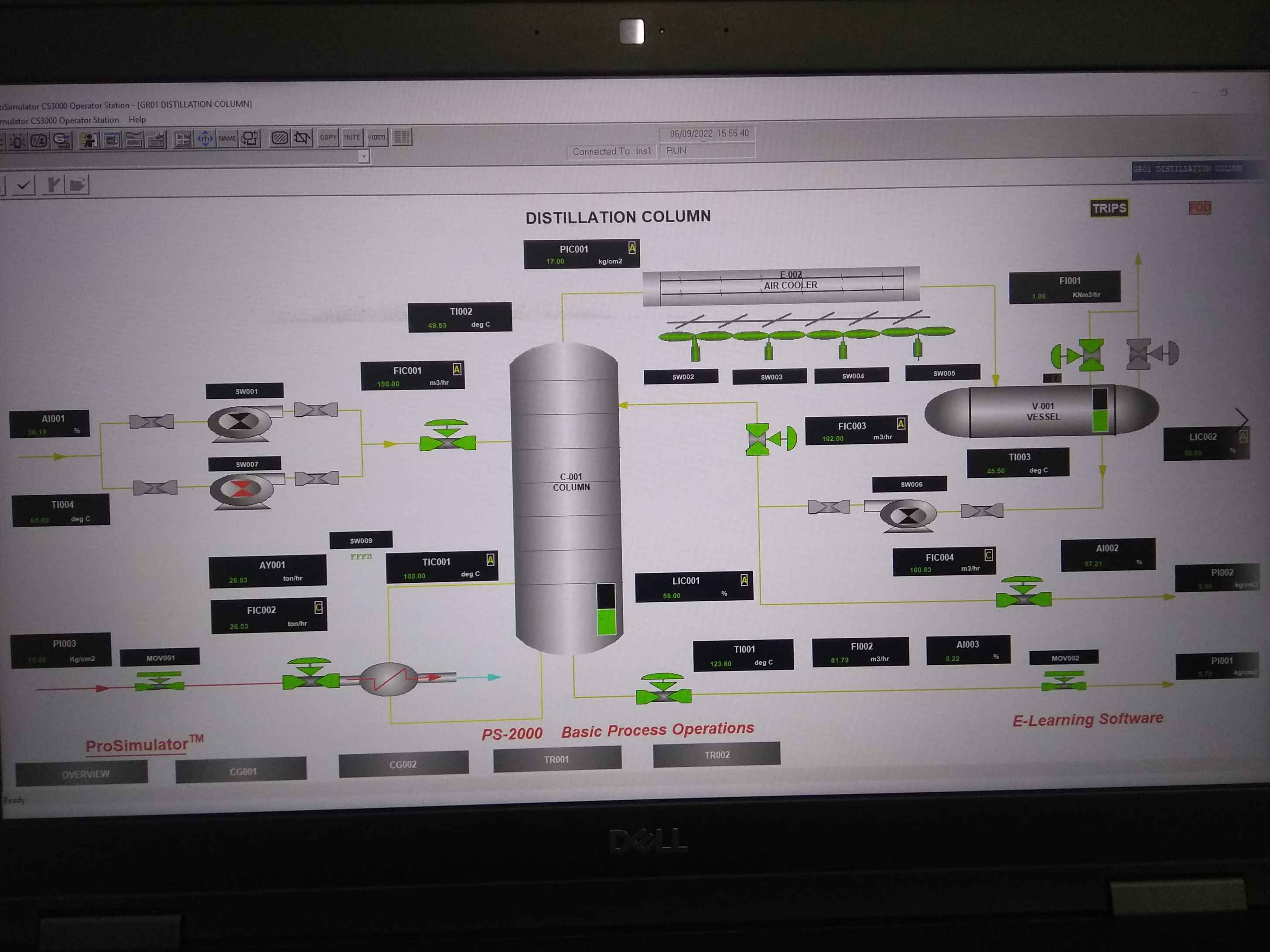 Basic Process Operations Simulator