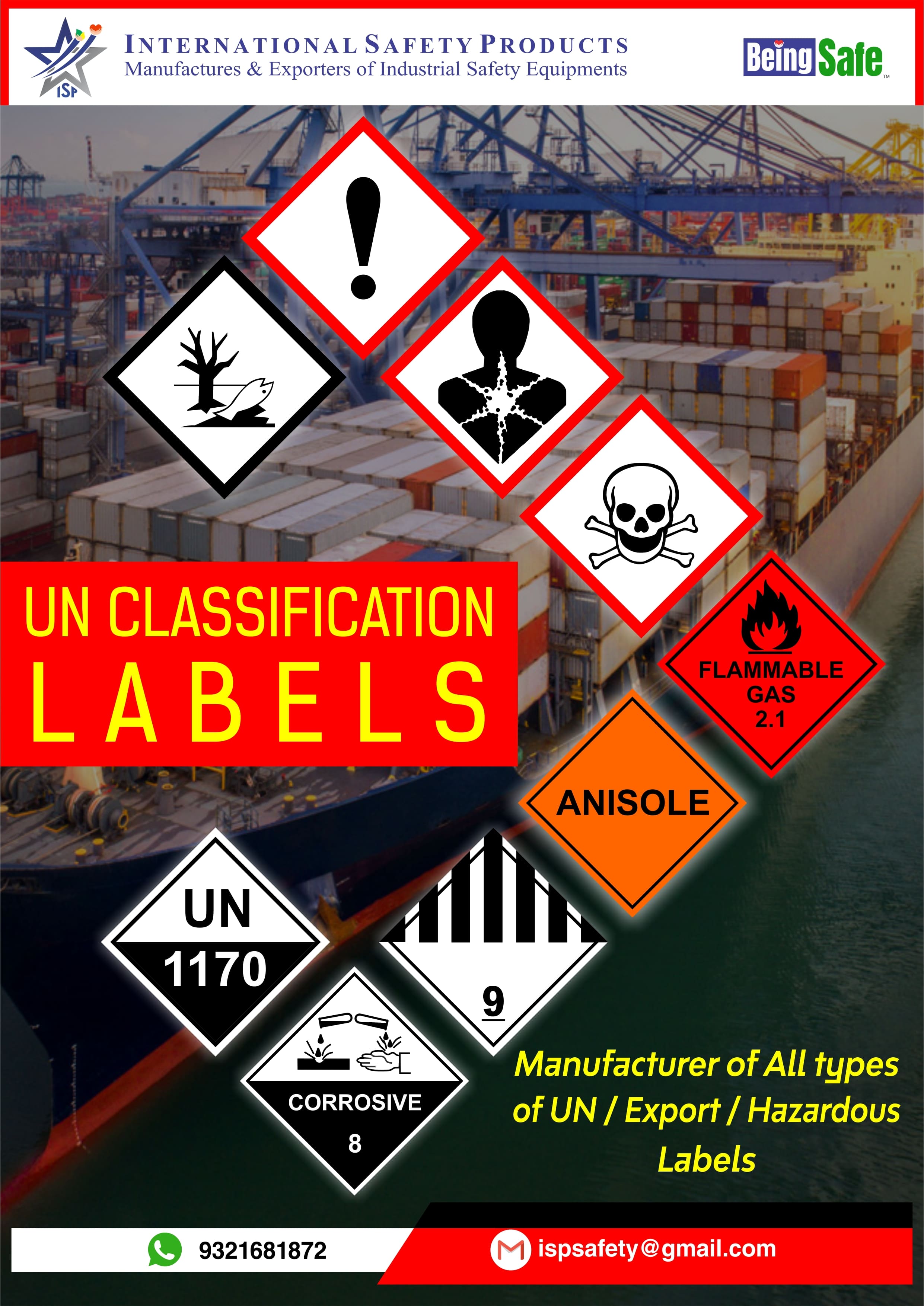 UN CLASS LABELS 