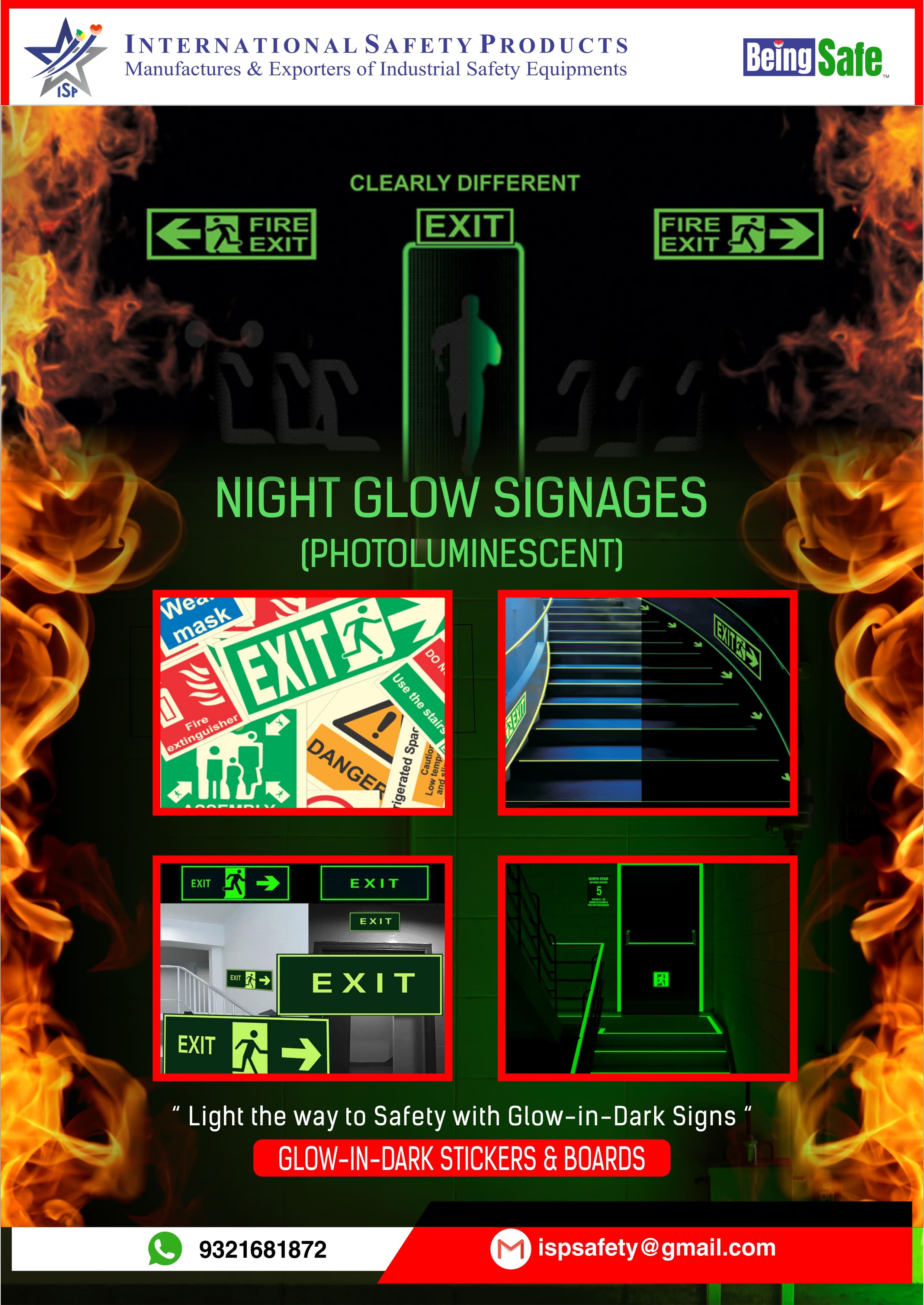 Glow In Dark Signages 