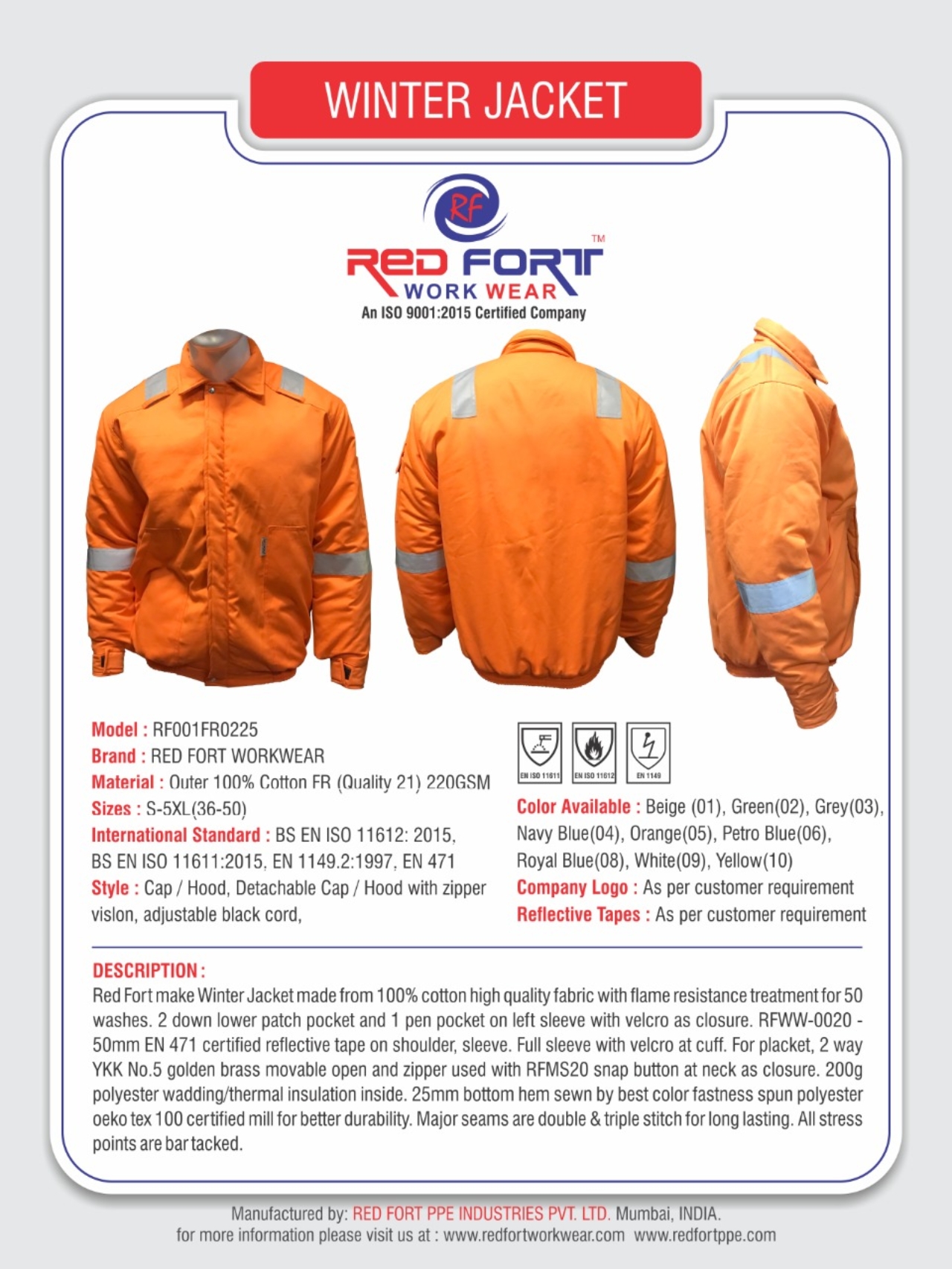 WINTER FR JACKET