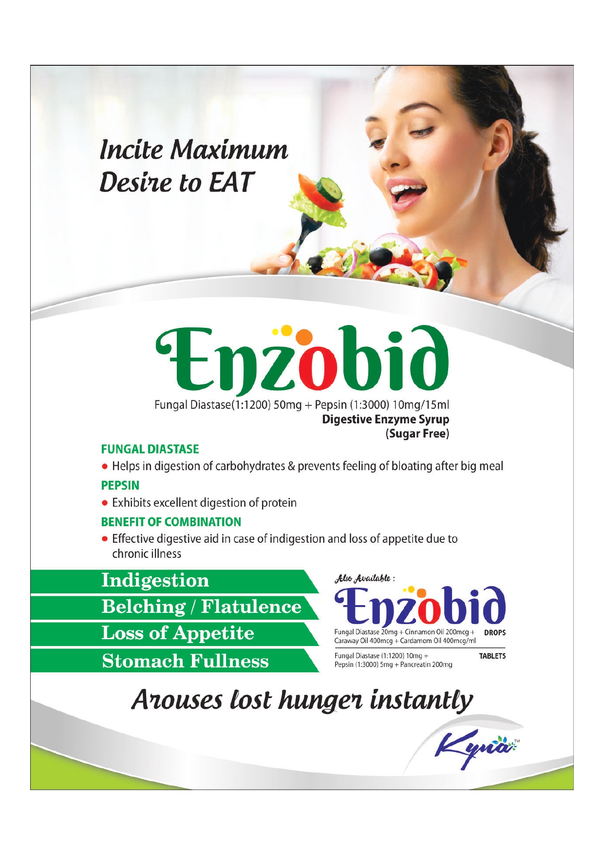 Enzobid Syp. 100ml.