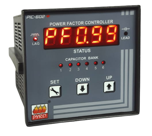 Automatic Power Factor Controller – 6 banks