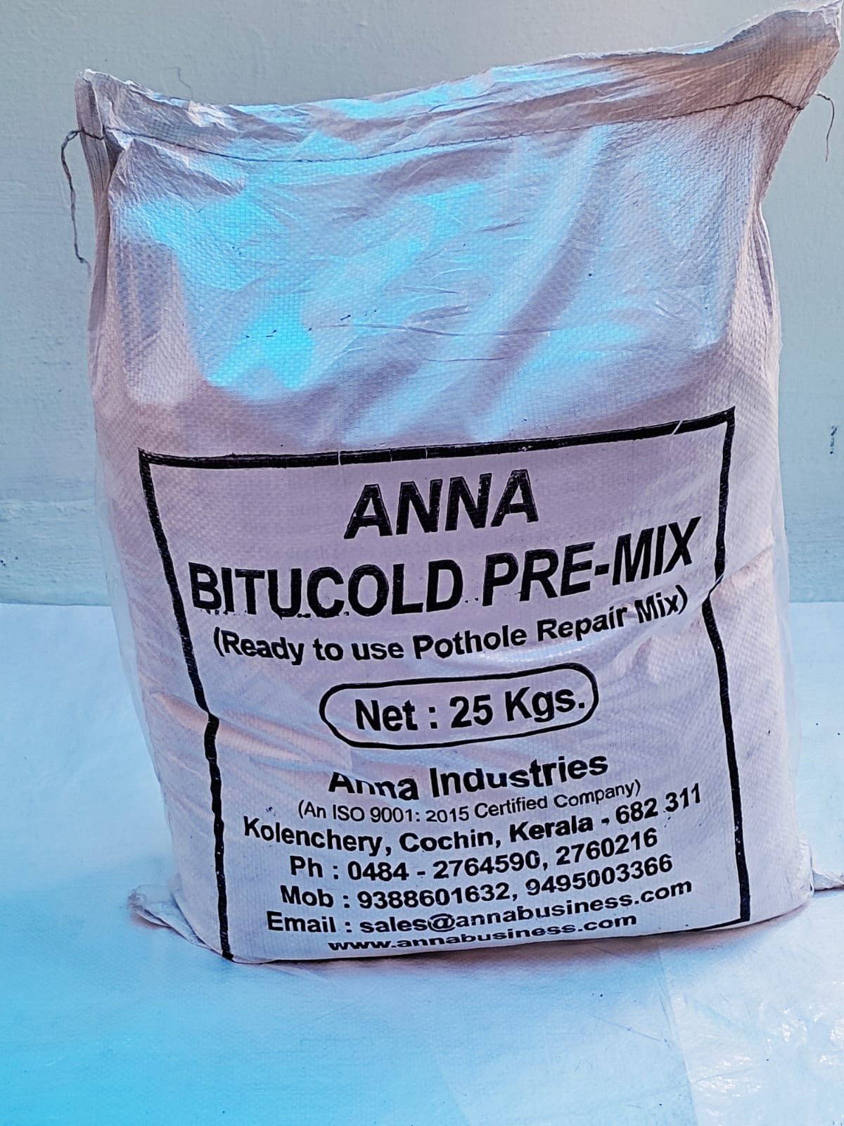 Anna's Bitucold Pre-Mix ( for Pothole Repair Work)