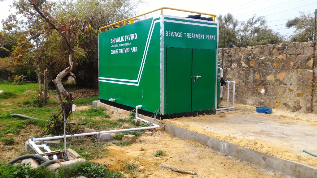 Packaged Type MBBR Sewage Treatment Plant