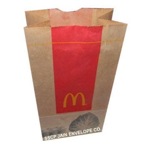 Plain Paper Food Bag