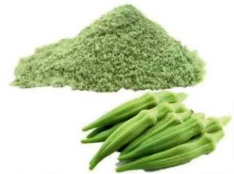 Vacuum Dehydrated Okra Powder