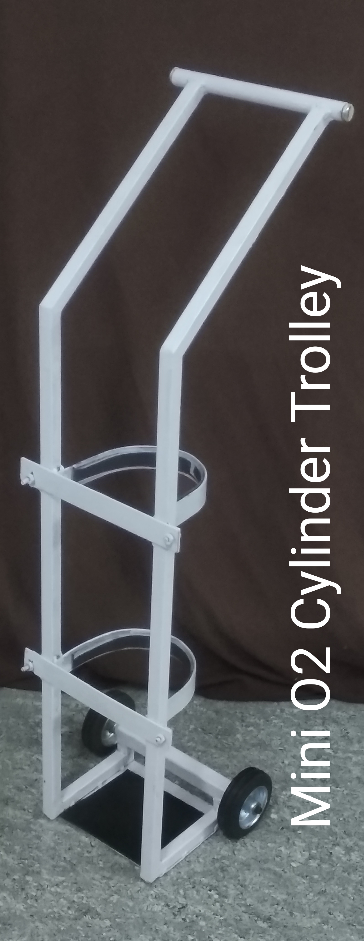O2 Mini Cylinder Trolley