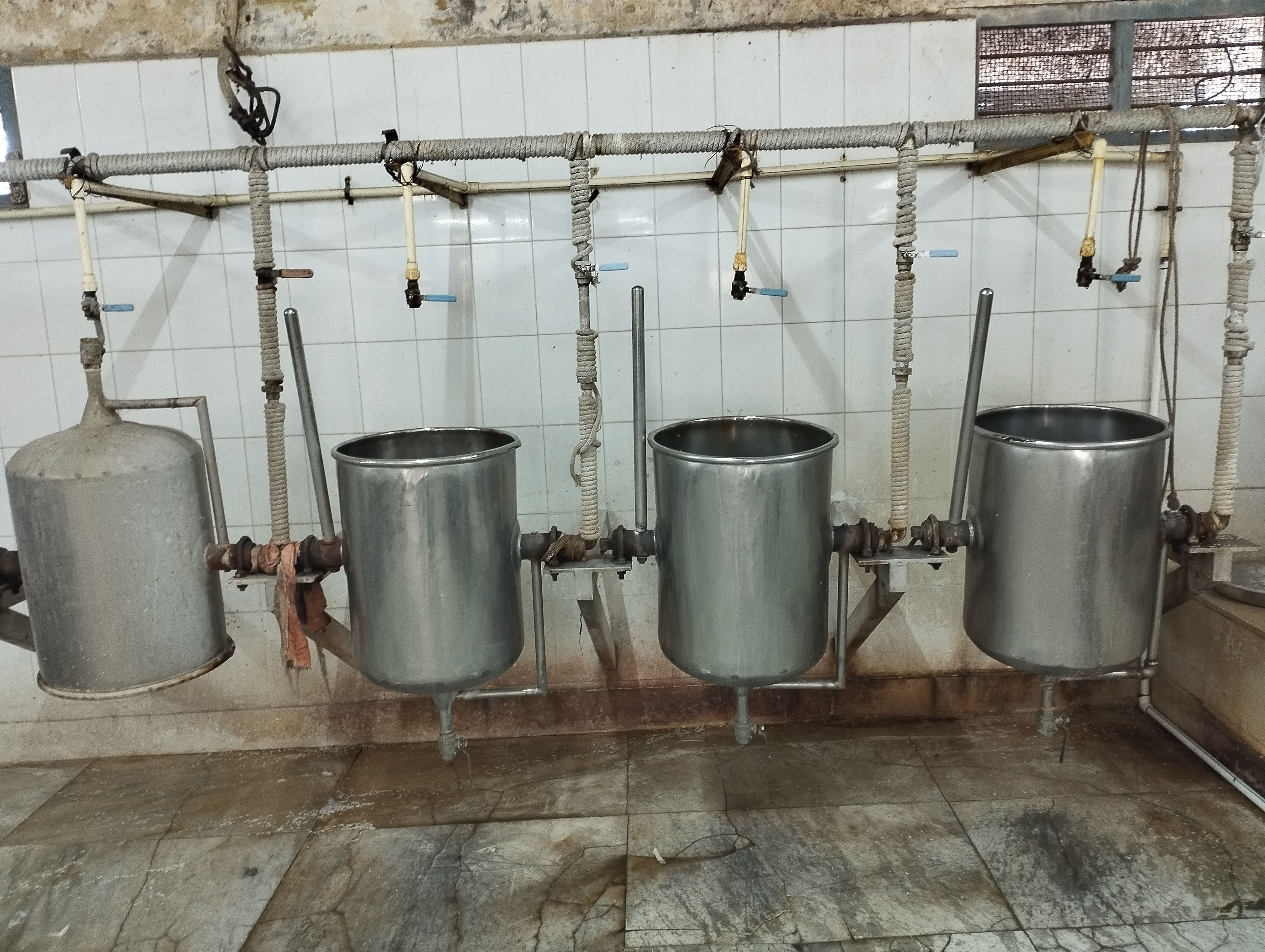 Steam cooking vessel service